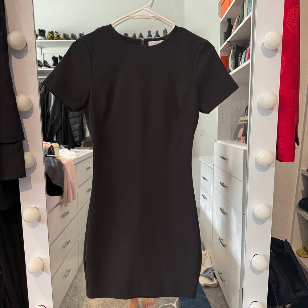 Likely Fitted Black Dress